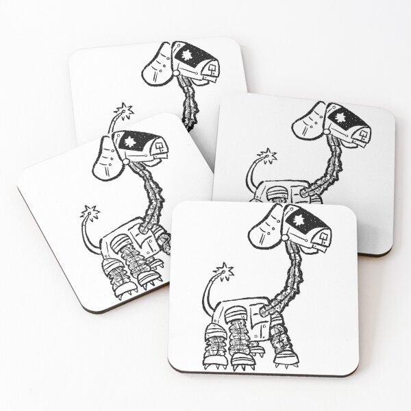 Item preview, robot dog designed and sold by lettersfromlorikeets.