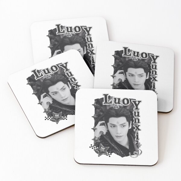 Item preview, Luo Yunxi (Leo Luo) (罗云熙) Chinese Actor Cdrama Chinese Entertainment Black and White Collage Digital Art Portrait designed and sold by AJUNICE STUDIO.