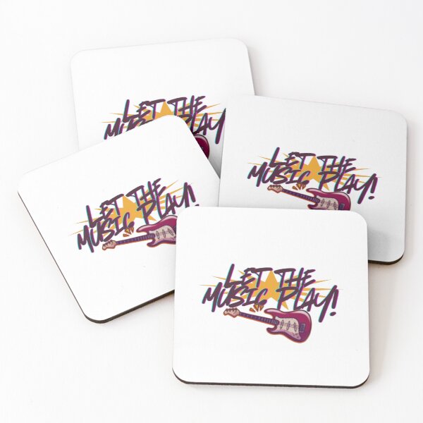 Item preview, Retro Guitar Sticker – Rock Music Aesthetic designed and sold by ByaStudio.