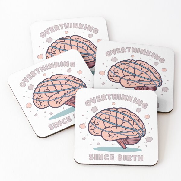 Item preview, Overthinking Since Birth designed and sold by MakarenaCreate.
