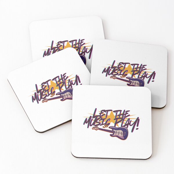 Item preview, Retro Guitar Sticker – Rock Music Aesthetic designed and sold by ByaStudio.