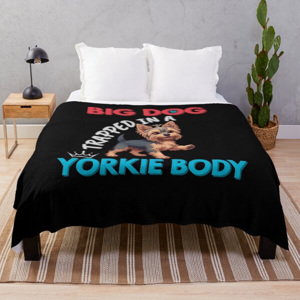 Item preview, Big Dog Trapped in a Yorkie Body Funny Yorkshire Terrier Quote designed and sold by Kotalo.