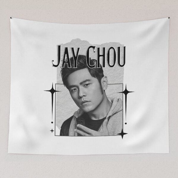 Item preview, Jay Chou Mandopop Singer Chinese Actor Cdrama Chinese Entertainment Scrapbook Collage Cozy Y2K Vintage Design designed and sold by HELL0WBELLO.