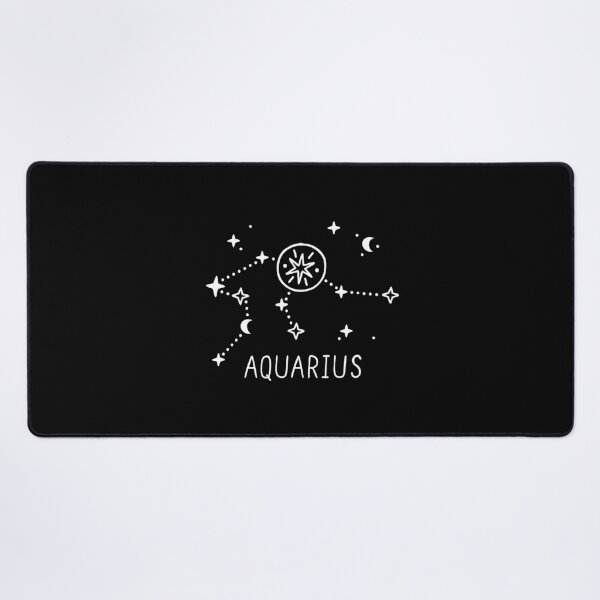 Artikelvorschau, Sternbild Wassermann – Minimalistische Sternenkarte entworfen und verkauft von RetroChill.