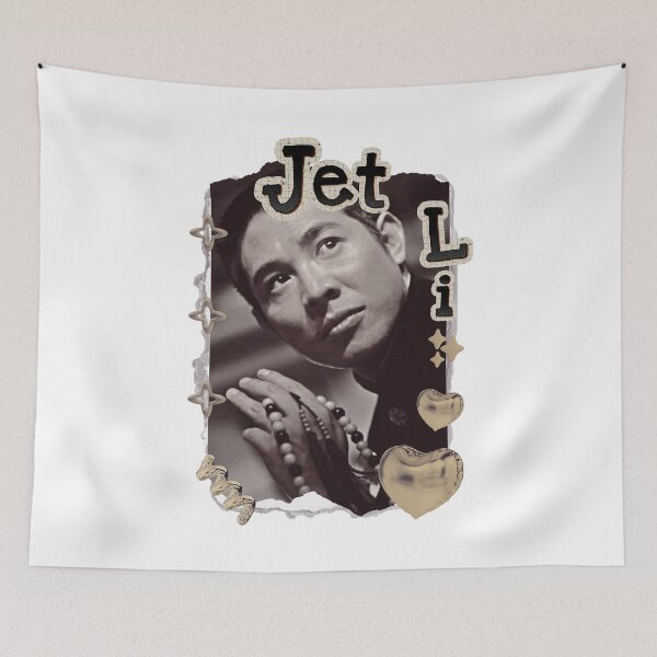 Item preview, Jet Li Chinese Actor Cdrama Chinese Entertainment Scrapbook Collage Cozy Y2K Vintage Design designed and sold by HELL0WBELLO.