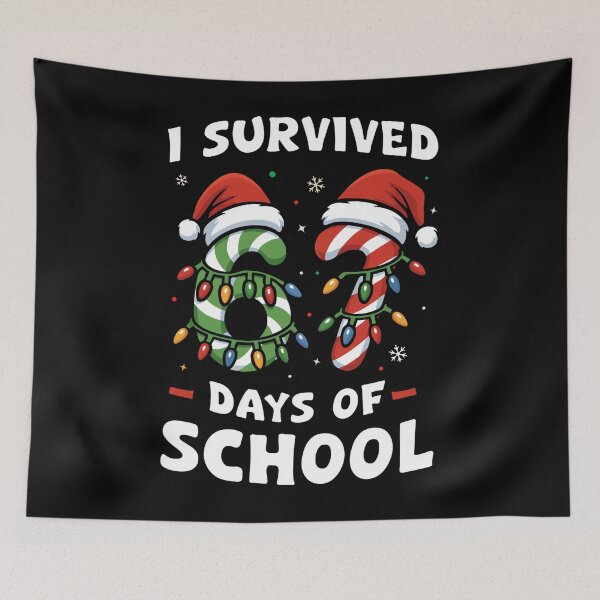Item preview, I Survived 67 Days Of School Students Christmas  designed and sold by WeFineMost.