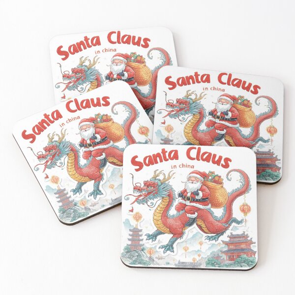 Item preview, Merry Christmas – Santa’s Journey with the Chinese Dragon designed and sold by AndrewYoko.