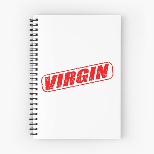 Item preview, Funny Virgin Stamp Design – Bold Red Distressed Typography Graphic designed and sold by RetroChill.