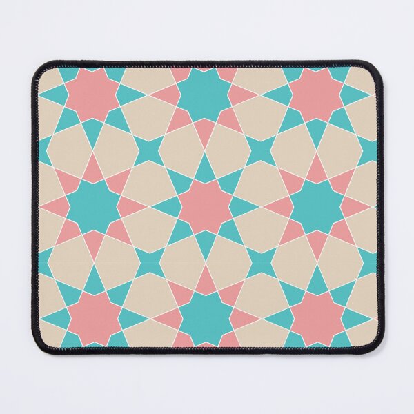 Item preview, Coral Stars:  Islamic Geometric Pattern designed and sold by Kiwi Art.