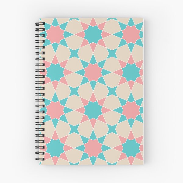Item preview, Coral Stars: Islamic Geometric Pattern designed and sold by Kiwi Art.