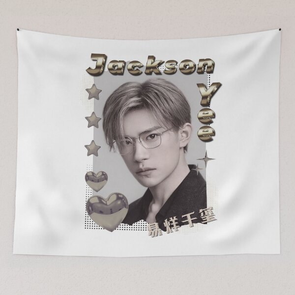 Item preview, Jackson Yee (Yi Yangqianxi 易烊千玺) Chinese Actor Cdrama Chinese Entertainment Scrapbook Collage Cozy Y2K Vintage Design designed and sold by HELL0WBELLO.