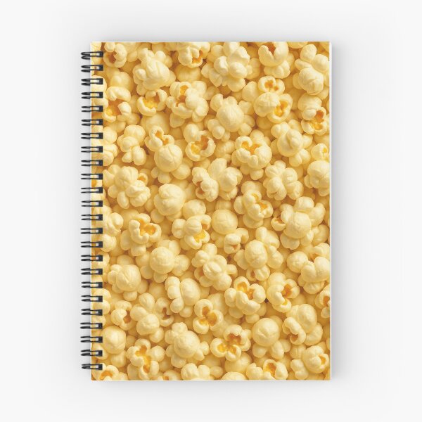 Item preview, Popcorn Party Pattern Notebook designed and sold by Geek-Girl-Art.