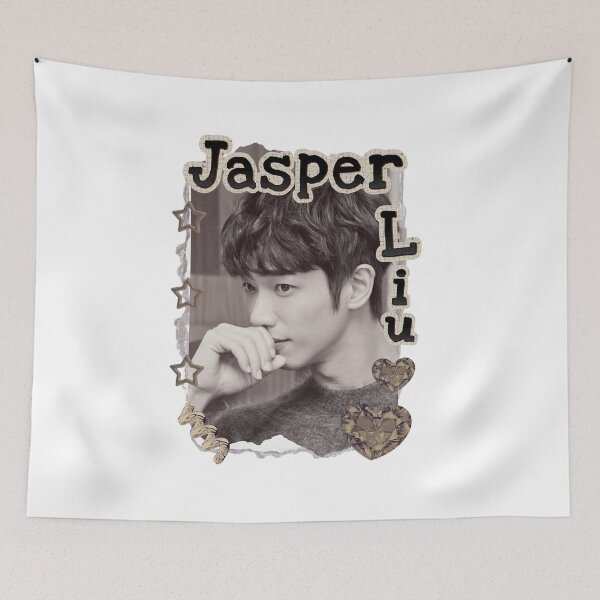Item preview, Jasper Liu (Liu Yihao 刘以豪) Chinese Actor Cdrama Chinese Entertainment Scrapbook Collage Cozy Y2K Vintage Design designed and sold by HELL0WBELLO.