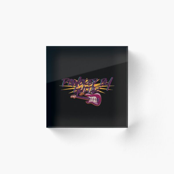 Item preview, Retro Guitar Sticker – Rock Music Aesthetic designed and sold by ByaStudio.