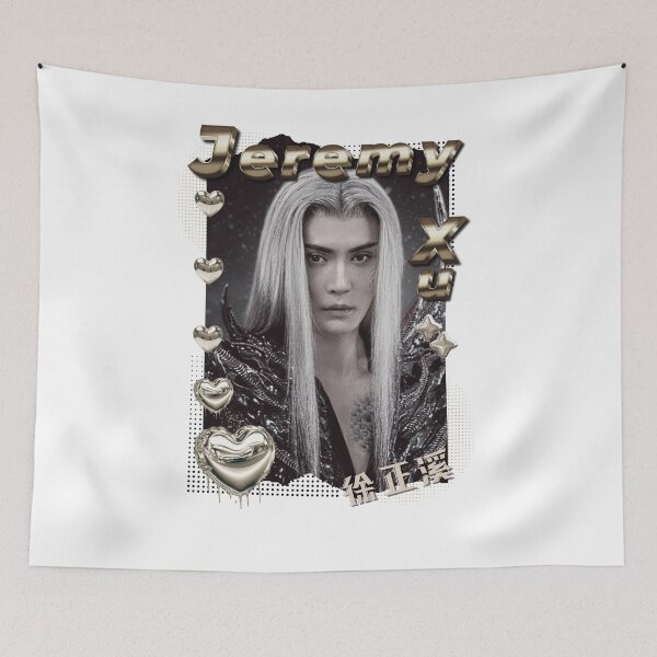 Item preview, Jeremy Xu (Xu Zhengxi 徐正溪) Chinese Actor Cdrama Chinese Entertainment Scrapbook Collage Cozy Y2K Vintage Design designed and sold by HELL0WBELLO.