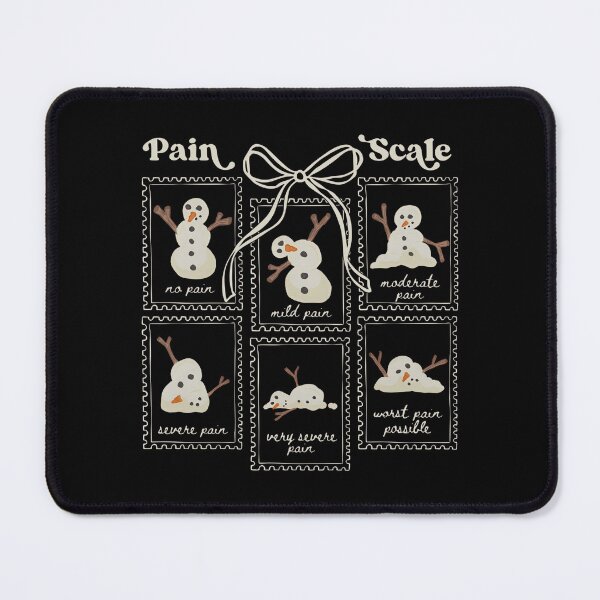 Item preview, Preppy Coquette Pain Scale Stamps Snowmen Trauma Er Nurses designed and sold by WeFineMost.