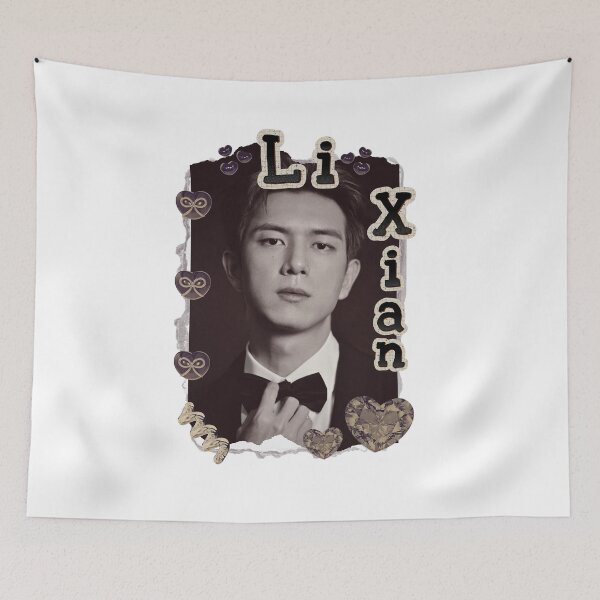 Item preview, Li Xian (李现) Chinese Actor Cdrama Chinese Entertainment Scrapbook Collage Cozy Y2K Vintage Design designed and sold by HELL0WBELLO.