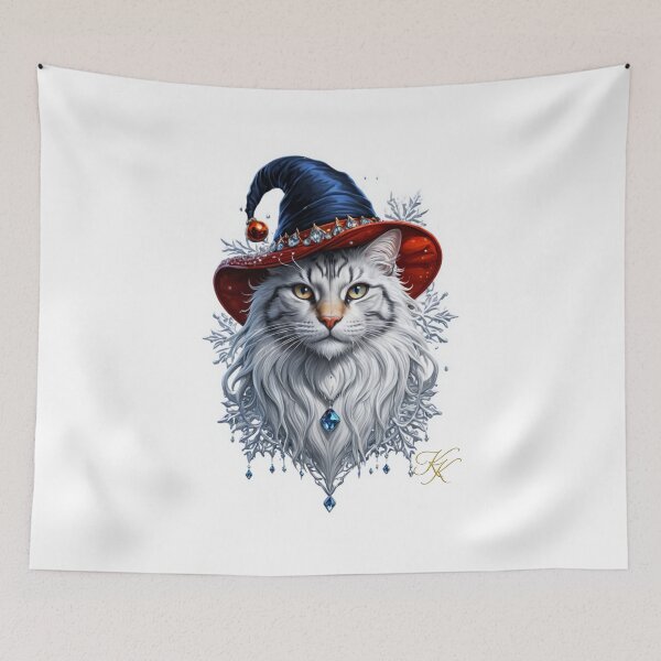 Item preview, The Winter Wizard Cat (Male) 冬のウィザード猫(オス) designed and sold by CamillaCreation.