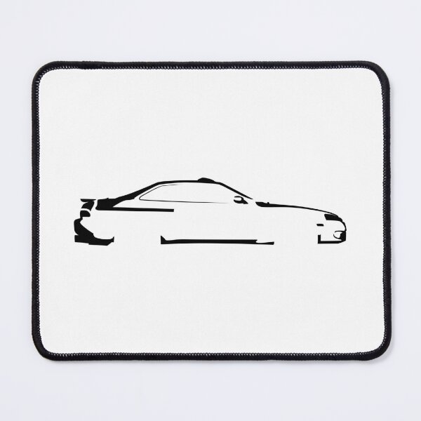 Item preview, Soarer JZZ30 2.5GT-T Minimalist Car Silhouette (Black) designed and sold by FearnCreative.
