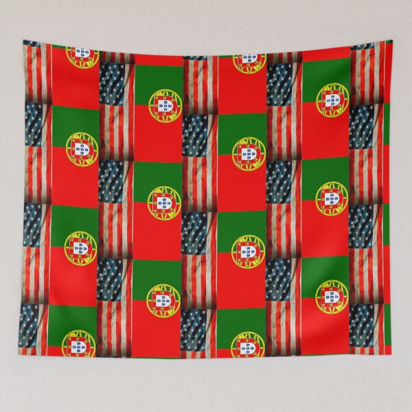 Item preview, American Flag Purtuguese Flag  designed and sold by erozzz.