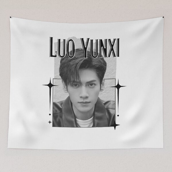 Item preview, Luo Yunxi (Leo Luo) (罗云熙) Chinese Actor Cdrama Chinese Entertainment Scrapbook Collage Cozy Y2K Vintage Design designed and sold by HELL0WBELLO.