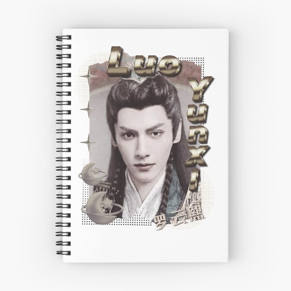 Item preview, Luo Yunxi (Leo Luo) (罗云熙) Chinese Actor Cdrama Chinese Entertainment Scrapbook Collage Cozy Y2K Vintage Design designed and sold by HELL0WBELLO.