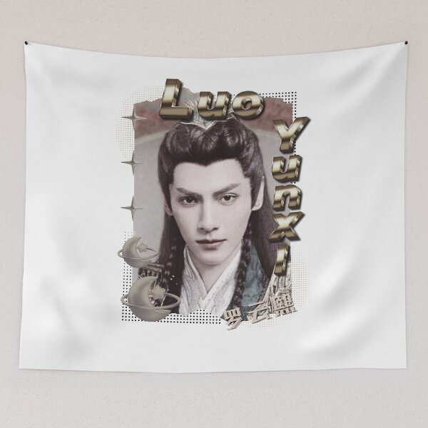 Item preview, Luo Yunxi (Leo Luo) (罗云熙) Chinese Actor Cdrama Chinese Entertainment Scrapbook Collage Cozy Y2K Vintage Design designed and sold by HELL0WBELLO.