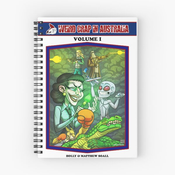 Item preview, Weird Crap in Australia Volume 1 Cover designed and sold by WeirdCrapinAus.
