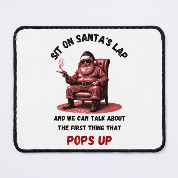 Item preview, Sit On Santa's Lap designed and sold by MakarenaCreate.