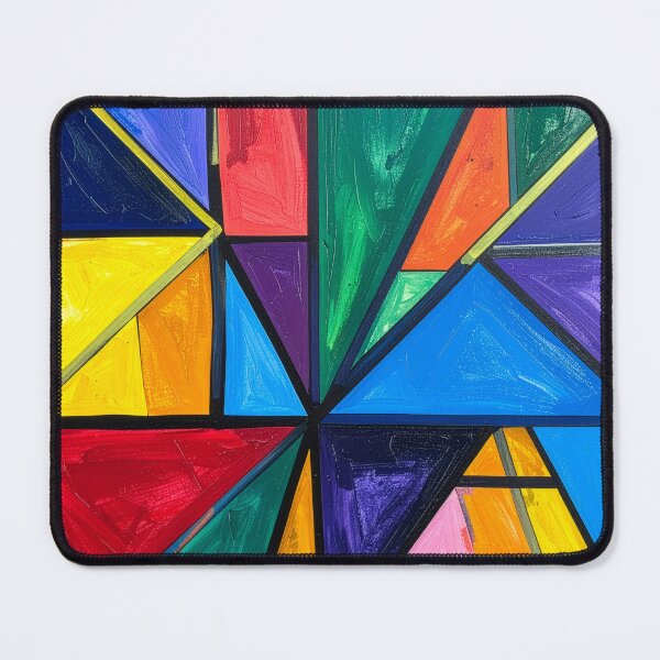 Item preview, Abstract shapes bold colours 2 designed and sold by Sk33t5.