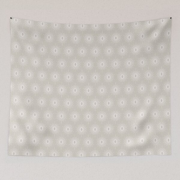 Item preview, Sun Star - Solaria - Grey designed and sold by Stephanie Fiona Design.