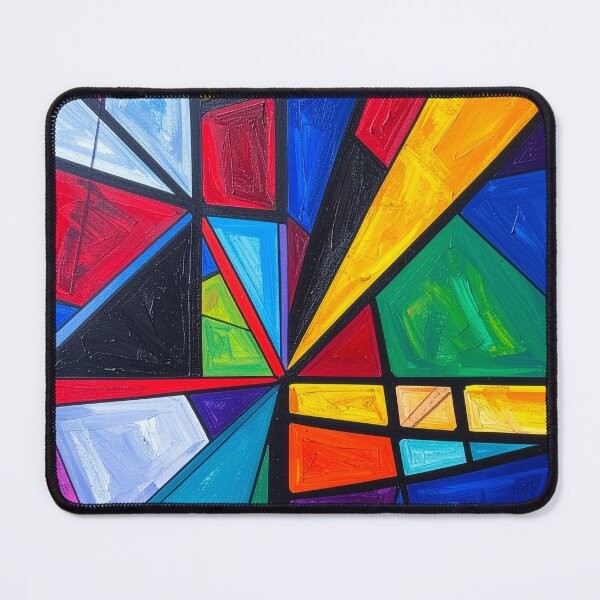 Item preview, Abstract shapes bold colours 3 designed and sold by Sk33t5.