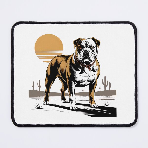 Item preview, Desert Strong French Bulldog Dog Illustration designed and sold by DariaOltes.