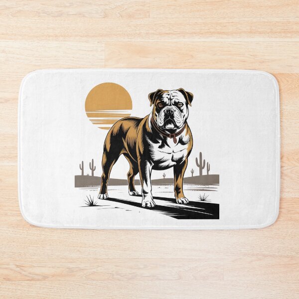 Item preview, Desert Strong French Bulldog Dog Illustration designed and sold by DariaOltes.