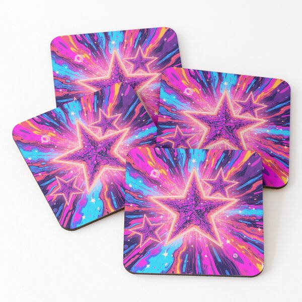 Item preview, Neon Vortex Stars designed and sold by fxybrd.