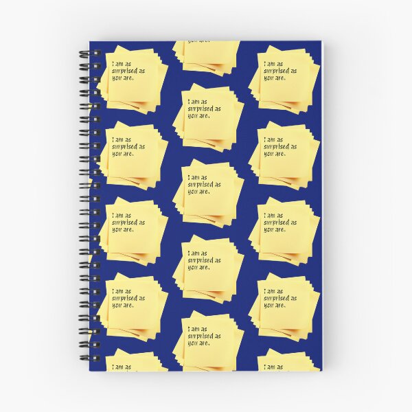Item preview, STICKY NOTES:  I am as surprised as you are. - funny messages designed and sold by DesignsFromTW-S.