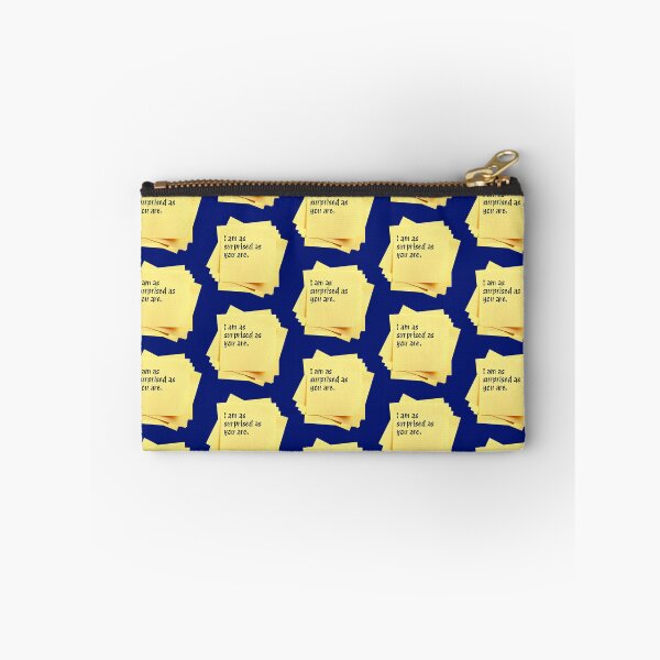 Item preview, STICKY NOTES:  I am as surprised as you are. - funny messages designed and sold by DesignsFromTW-S.