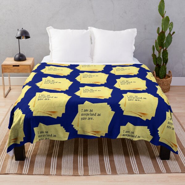Item preview, STICKY NOTES:  I am as surprised as you are. - funny messages designed and sold by DesignsFromTW-S.