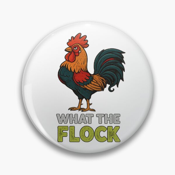 Item preview, What The Flock  designed and sold by CharsTeeParty.