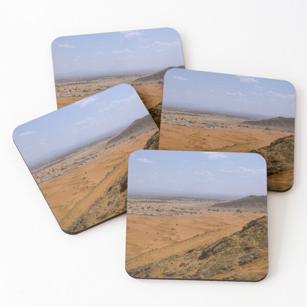Item preview, Ascending the Dune: Panorama Over the Emirati Desert Valley designed and sold by Greysline.