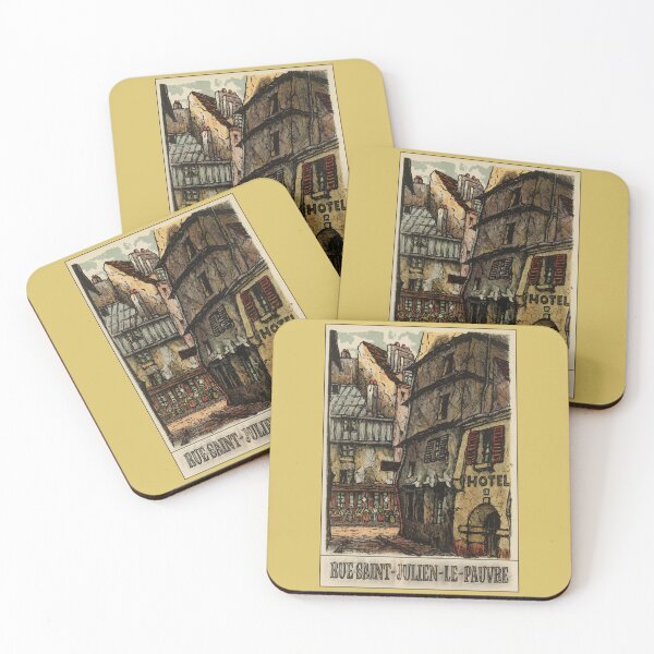 Item preview, Jean-Charles Contel: Rue Saint-Julien-Le-Pauvre designed and sold by Tridentulus.