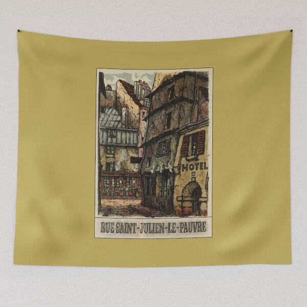 Item preview, Jean-Charles Contel: Rue Saint-Julien-Le-Pauvre designed and sold by Tridentulus.