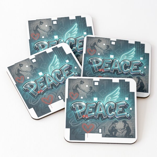 Item preview, P.E.A.C.E. and Love designed and sold by KevinGarden.