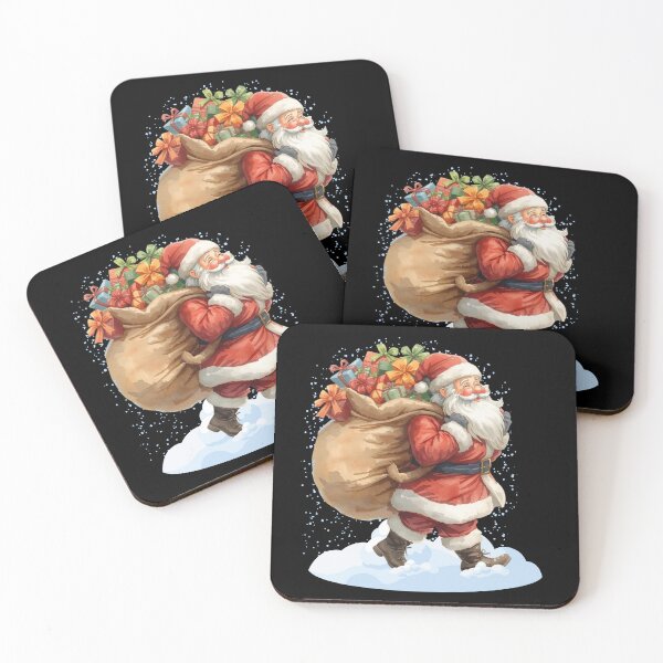 Item preview, Santa Claus Christmas Sticker Holiday Gifts designed and sold by colorleafz.