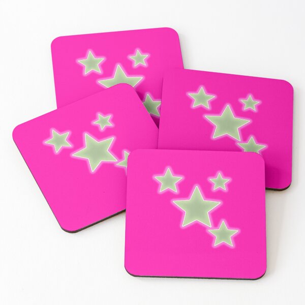 Item preview, Pink & Green Neon Stars designed and sold by fxybrd.