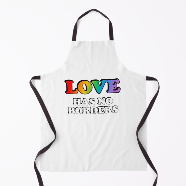 Item preview, LOVE has no borders rainbow LGBT designed and sold by Inspirationmotivation.