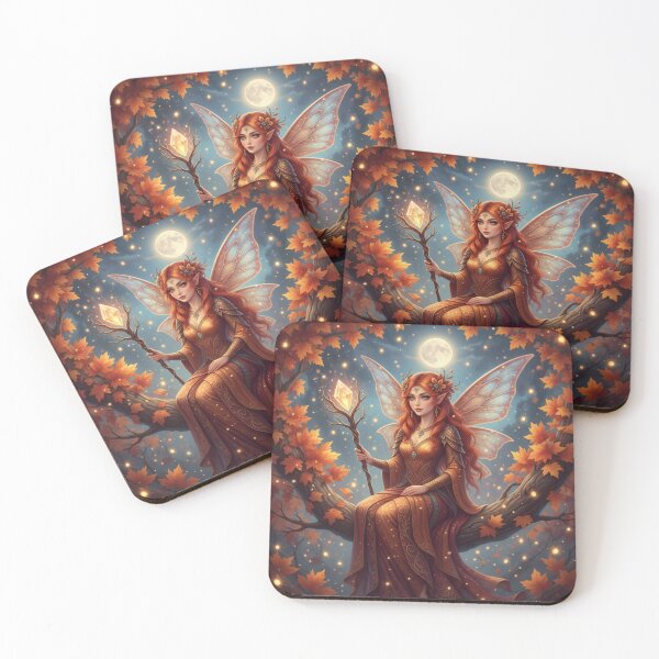Item preview, Autumn Enchantment: Whimsical Fairy designed and sold by Thaliandra.