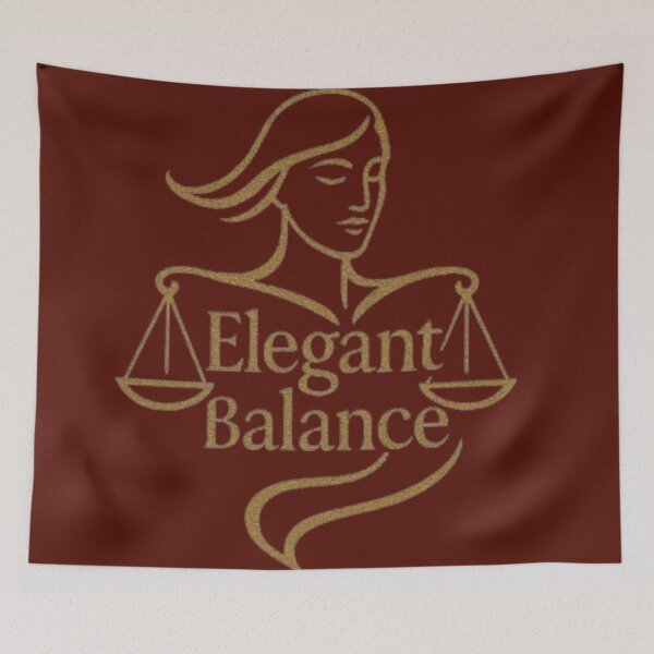 Item preview, Elegant Balance Libra Scales Refined Harmony Artistic Poise designed and sold by Kony83.