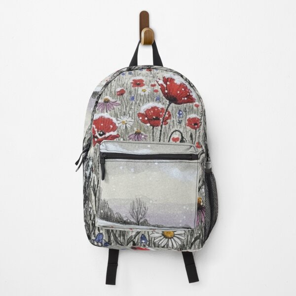 Item preview, Hare and the Poppy Mystical Floral Fantasy Art designed and sold by SueQsArt.