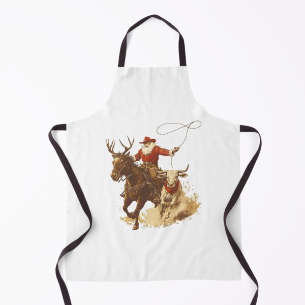 Item preview, Cowboy Santa Western Roping Christmas designed and sold by stephenflashart.